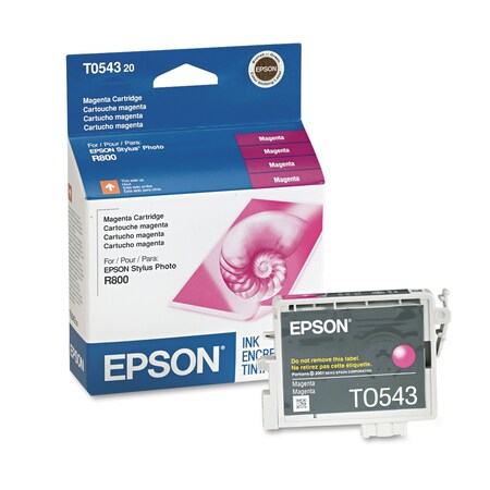 Epson (54) Ink, 400 Page-Yield, Magenta T054320